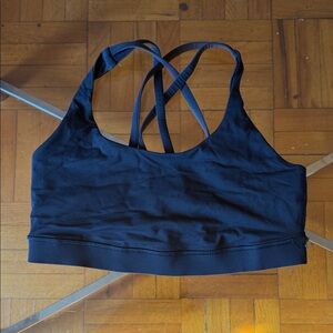 Lululemon Women's Black Sports Bra